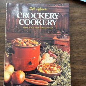 Crockery Cookery by Mable Hoffman Slow Cooker Vintage Cookbook